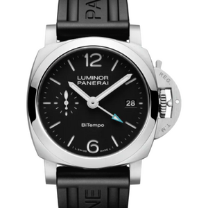 Panerai Luminor GMT 40 mm Stainless Steel Black Dial PAM01365