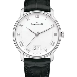 Blancpain Villeret Grande Date 40 mm Stainless Steel White Dial 6669 1127 55B