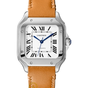 Cartier Santos De Cartier Medium Automatic Silver Opal Dial 41,9 x 35,1 mm WSSA0029