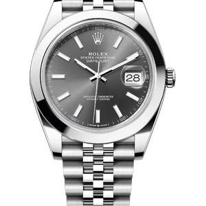 Rolex Datejust 41 mm Oystersteel Slate Dial 126300 Jubilee