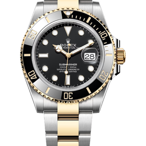 Часы Rolex Submariner Date 41 mm Yellow Rolesor Black Dial 126613LN