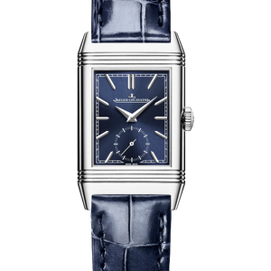 Jaeger LeCoulter Reverso Tribute Monoface Small Seconds Blue Dial 45,6 x 27,4 mm Q397848J