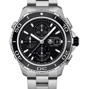 Tag Heuer Aquaracer Black Dial Chronograph 43 mm CAK2110.BA0833