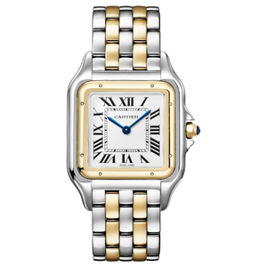 Cartier Panthere De Cartier Stainless Steel/Yellow Gold Large 31 x 42 mm W2PN0016