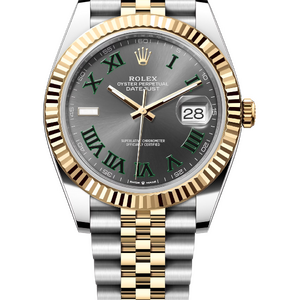 Rolex Datejust «Wimbledon» 41 mm Yellow Rolesor Slate Dial 126333 Jubilee
