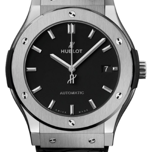 Hublot Classic Fusion Titanium Black Alligator Leather 45 mm 511.NX.1171.LR