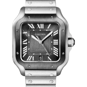 Cartier Santos De Cartier Large Automatic Grey Dial 47,5 x 39,8 mm WSSA0037