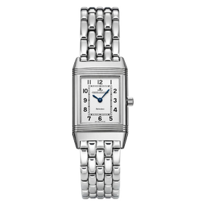 Jaeger LeCoultre Reverso Quartz Lady 20 x 33 mm Stainless Steel Silver Dial 260.8.08