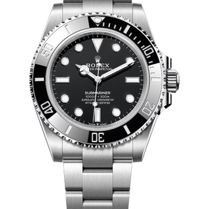 Rolex Submariner 41 mm Oystersteel Black Dial 124060