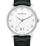 Blancpain Villeret Grande Date 40 mm Stainless Steel White Dial 6669 1127 55B