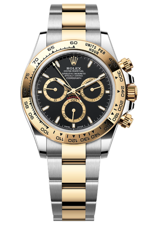 Rolex Cosmograph Daytona 40 mm Yellow Rolesor Black Dial 126503