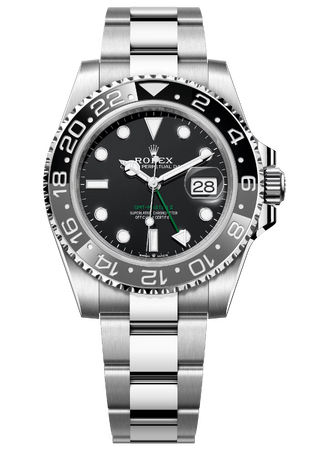 Rolex GMT-Master II «Bruce Wayne» 40 mm Oystersteel Black Dial 126710GRNR