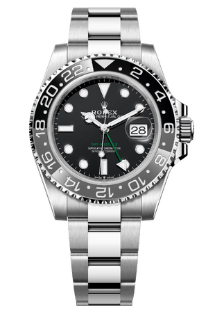 Rolex GMT-Master II «Bruce Wayne» 40 mm Oystersteel Black Dial 126710GRNR