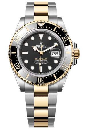 Rolex Sea-Dweller 43 mm Yellow Rolesor Black Dial 126603