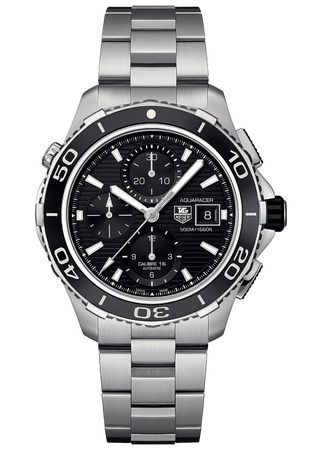 Tag Heuer Aquaracer Black Dial Chronograph 43 mm CAK2110.BA0833