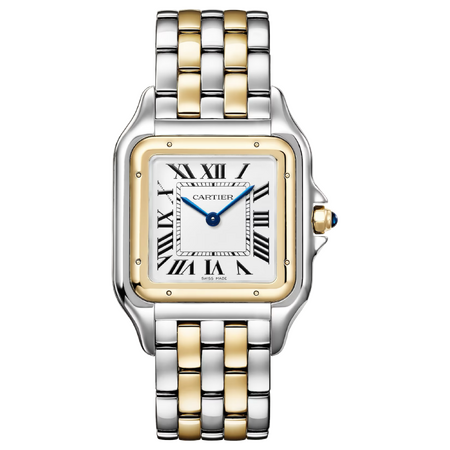 Cartier Panthere De Cartier Stainless Steel/Yellow Gold Large 31 x 42 mm W2PN0016
