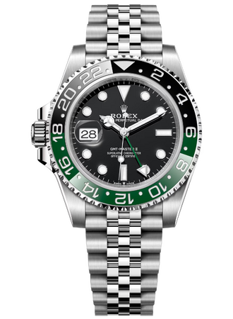 Rolex GMT-Master II 40 mm Oystersteel Black Dial 126720VTNR Jubilee