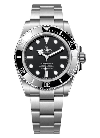 Rolex Submariner 41 mm Oystersteel Black Dial 124060