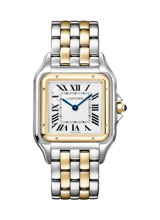 Cartier Panthere De Cartier Stainless Steel/Yellow Gold Large 31 x 42 mm W2PN0016