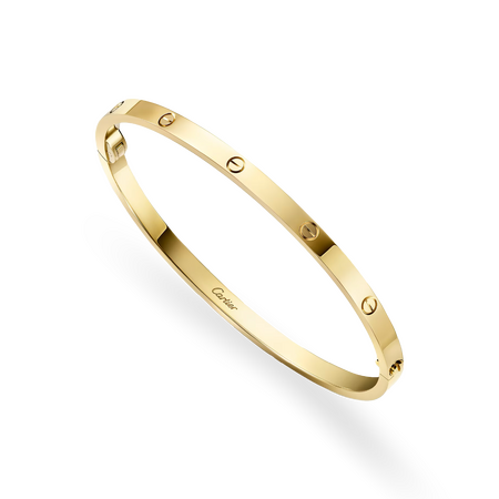 Браслет Cartier Love Yellow Gold Small Model Size 17 CRB6079117